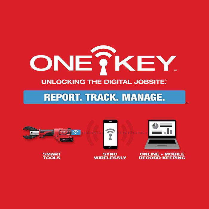 Milwaukee 2678-22O M18 Force Logic 6T Utility Crimping Kit With D3 Grooves And Fixed O Die - 8