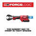 Milwaukee 2678-22 M18 Force Logic 6T Utility Crimping Kit With D3 Grooves "Snub Nose" - 3