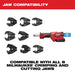 Milwaukee 2678-22 M18 Force Logic 6T Utility Crimping Kit With D3 Grooves "Snub Nose" - 6