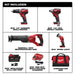 Milwaukee 2696-24 M18 Cordless Combo Compact Hammer Drill/Sawzall/1/4 Hex Impact Driver/Work Light/Charger/2 Battery - 3