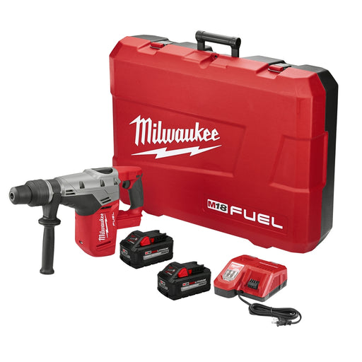 Milwaukee 2717-22HD M18 FUEL 1-9/16" SDS Max Rotary Hammer Kit with 2 Batteries - 2