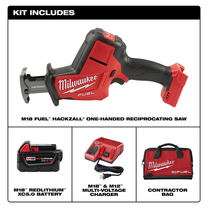 Milwaukee 2719-21 M18 FUEL Hackzall Kit - 4