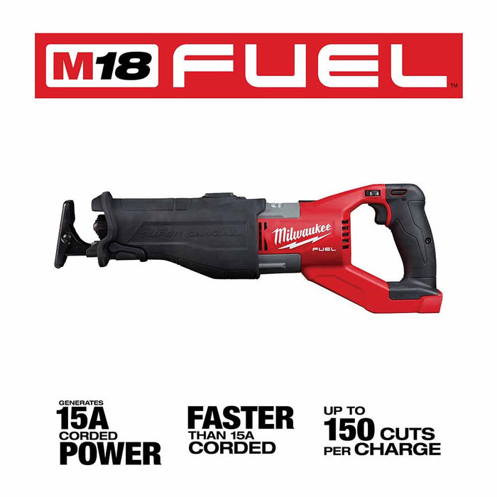 Milwaukee 2722-20 M18 FUEL SUPER SAWZALL - 2