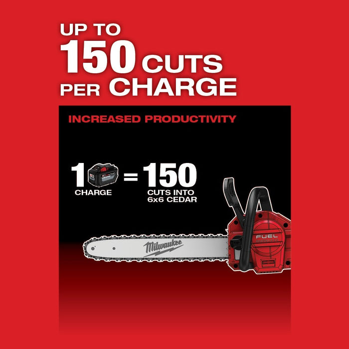 Milwaukee 2727-21HD M18 FUEL 16" Chainsaw Kit - 5
