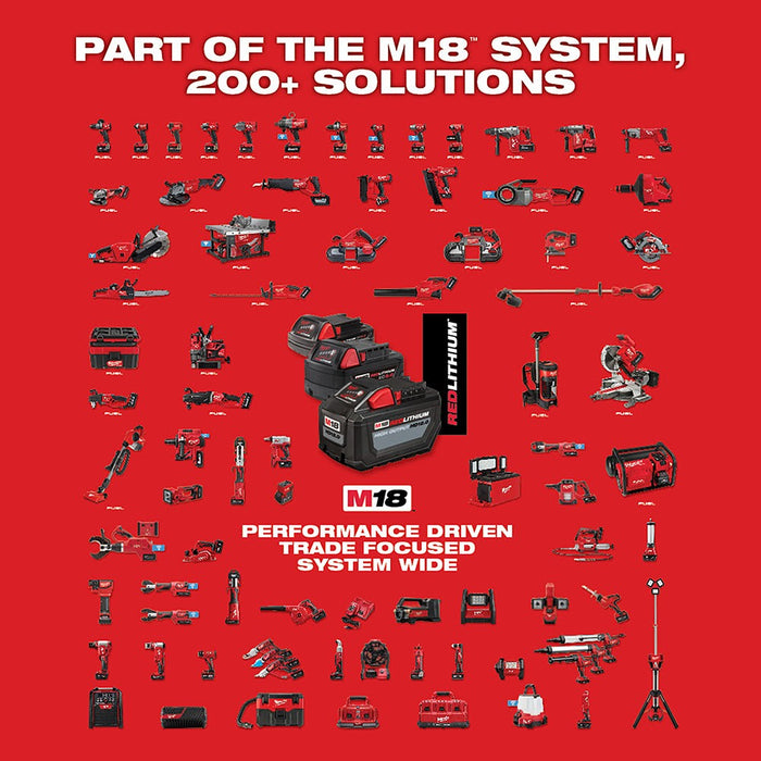 Milwaukee  2733-20 M18 FUEL 7-1/4" Dual Bevel Sliding Compound Miter Saw Bare Tool - 14