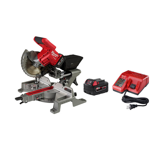 Milwaukee  2733-21 M18 FUEL 7-1/4" Dual Bevel Sliding Compound Miter Saw Kit