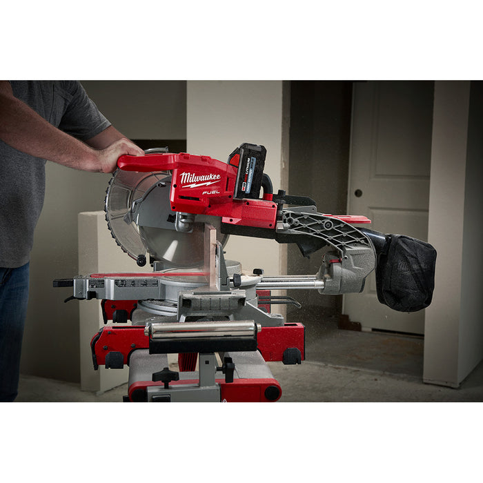 Milwaukee 2734-21 M18 FUEL™ 10" Dual Bevel Sliding Compound Miter Saw Kit - 4