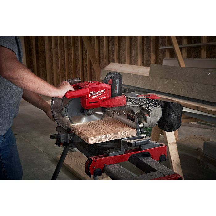 Milwaukee 2734-21 M18 FUEL™ 10" Dual Bevel Sliding Compound Miter Saw Kit - 6