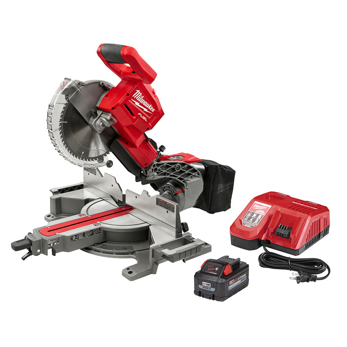 Milwaukee 2734-21 M18 FUEL™ 10" Dual Bevel Sliding Compound Miter Saw Kit - 8