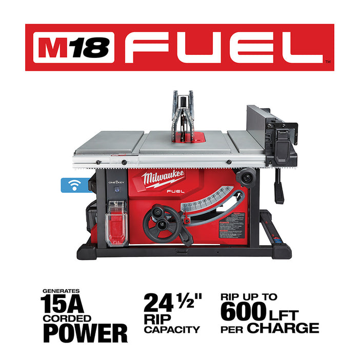 Milwaukee 2736-21HD M18 FUEL 8-1/4" Table Saw with One-Key Kit - 3