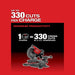 Milwaukee 2739-21HD M18 FUEL 12" Dual Bevel Sliding Compound Miter Saw - Kit - 6