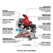 Milwaukee 2739-21HD M18 FUEL 12" Dual Bevel Sliding Compound Miter Saw - Kit - 7