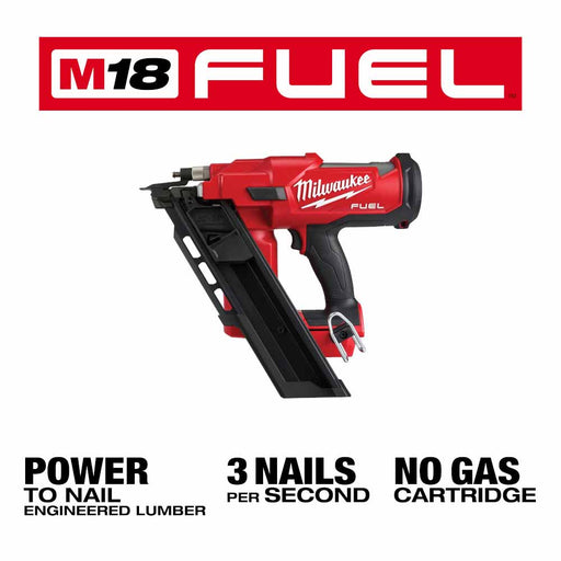 Milwaukee  2745-20 M18 FUEL™ 30 Degree Framing Nailer - 2