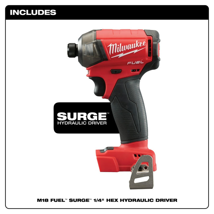 Milwaukee 2760-20 M18 FUEL SURGE 1/4" Hex Hydraulic Driver Bare Tool - 2