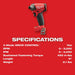Milwaukee 2760-20 M18 FUEL SURGE 1/4" Hex Hydraulic Driver Bare Tool - 8