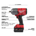 Milwaukee 2766-22R M18 Fuel High Torque Impact Wrench w/ Pin Detent Kit - 7