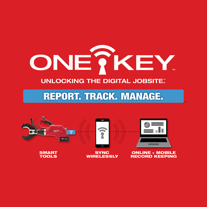 Milwaukee 2776R-21 M18 FORCE LOGIC 3” Underground Cable Cutter, Wireless Remote - 10