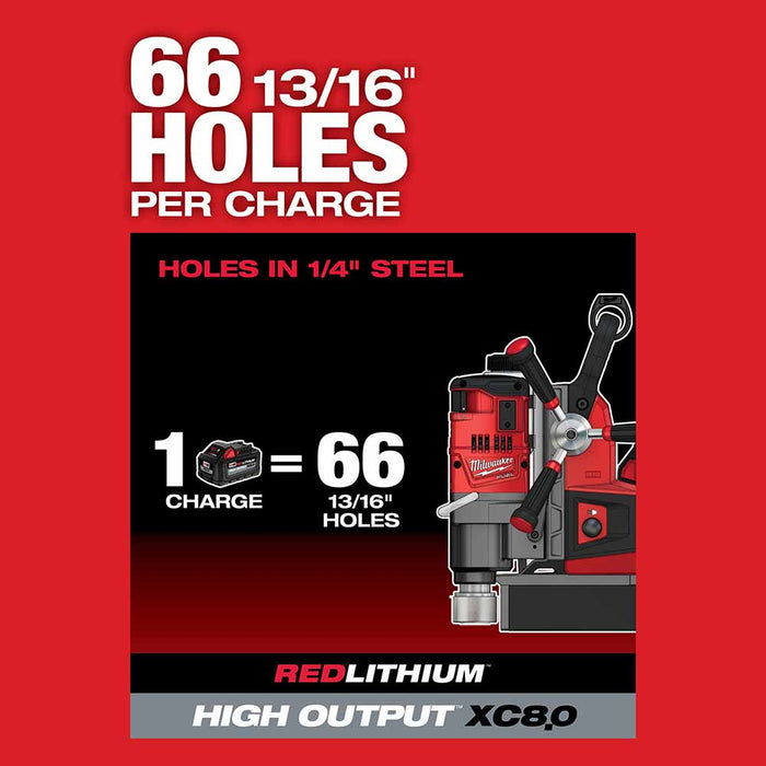 Milwaukee 2788-22HD M18 FUEL 1-1/2" Lineman Magnetic Drill HIGH DEMAND Kit - 6