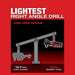 Milwaukee 2808-20 M18 FUEL Hole Hawg Right Angle Drill w/Quik-Lok - Bare Tool - 6