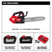 Milwaukee 2826-22T M18 FUEL 14" Top Handle Chainsaw 2 Battery Kit - 3