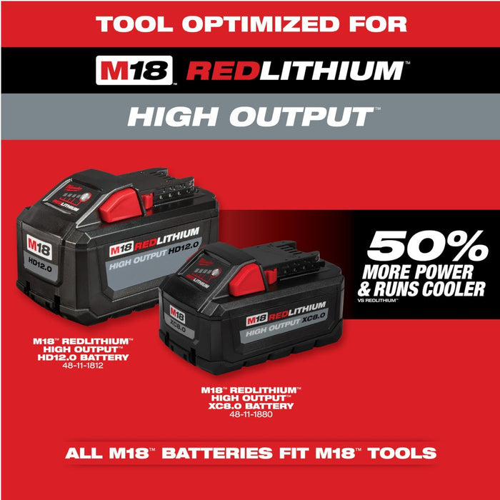 Milwaukee 2826-22T M18 FUEL 14" Top Handle Chainsaw 2 Battery Kit - 9