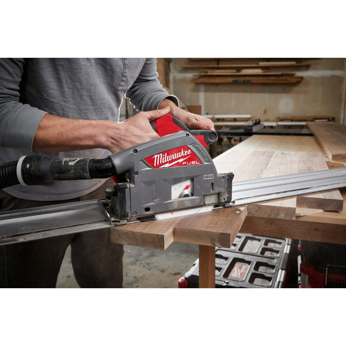 Milwaukee 2831-21 M18 FUEL 6-1/2" Plunge Track Saw Kit - 10