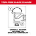 Milwaukee 2836-20 M18 FUEL™ Oscillating Multi-Tool (Bare-Tool) - 9