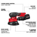 Milwaukee 2837-20 M18 FUEL 5" Random Orbital Sander with Brushless Motor - 2
