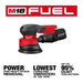 Milwaukee 2837-20 M18 FUEL 5" Random Orbital Sander with Brushless Motor - 3