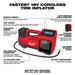 Milwaukee 2848-20 M18 Compact Tire Inflator, Tool Only - 3