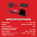 Milwaukee M18 Compact Tire Inflator, Tool Only - 5