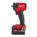 Milwaukee 2854-22R M18 FUEL 3/8 " Compact Impact Wrench w/ Friction Ring Kit - 4