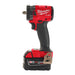 Milwaukee 2854-22R M18 FUEL 3/8 " Compact Impact Wrench w/ Friction Ring Kit - 4