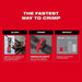 Milwaukee 2878-22 M18 FORCE LOGIC 12T Latched Linear Crimper - 5
