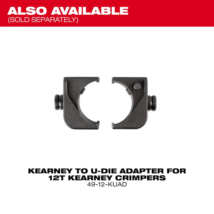 Milwaukee 2878K-22 M18 FORCE LOGIC 12T Kearney Linear Crimper Kit - 5