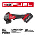 Milwaukee 2880-21F M18 FUEL 4-1/2" / 5" Grinder Paddle Switch, No-Lock + Forge Kit - 3