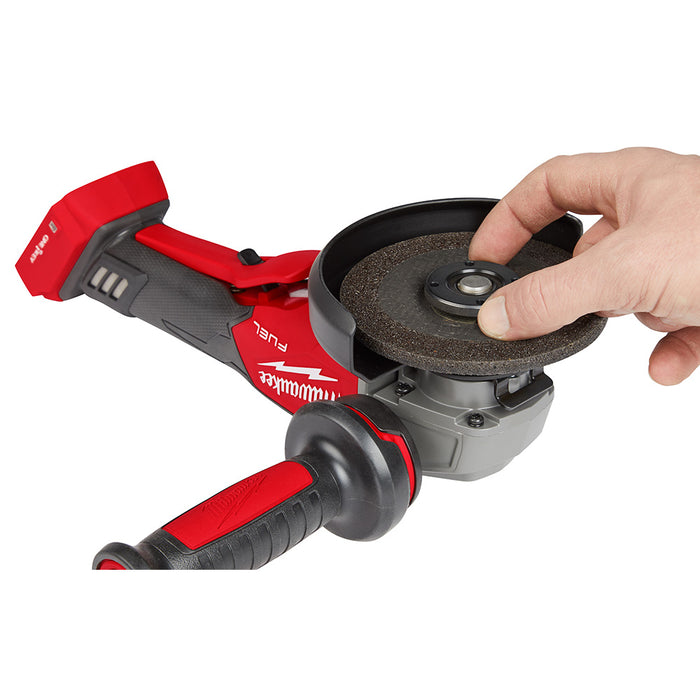 Milwaukee 2882-20 M18 FUEL™ 4-1/2" / 5" Braking Grinder w/ ONE-KEY™  Paddle Switch, No-Lock - 19