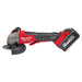 Milwaukee 2882-22 M18 FUEL™ 4-1/2" / 5" Braking Grinder w/ ONE-KEY™  Paddle Switch, No-Lock Kit - 9