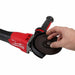 Milwaukee 2887-20 M18 FUEL™ 5" Flathead Braking Grinder, Slide Switch Lock-On - 4