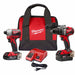 Milwaukee 2893-22CX M18 Brushless Hammer Drill/Impact Combo Kit 2.0,4.0