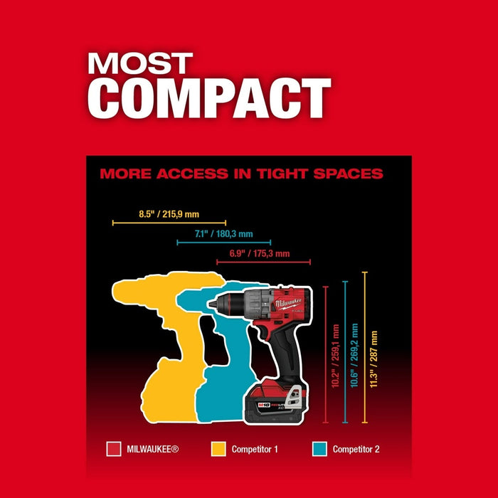 Milwaukee 2905-20 M18 FUEL 1/2" Drill/Driver w/ ONE-KEY - 6