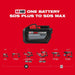 Milwaukee 2914-22DE M18 FUEL™ 1" SDS Plus Rotary Hammer w/ ONE-KEY™ Dust Extractor Kit - 9
