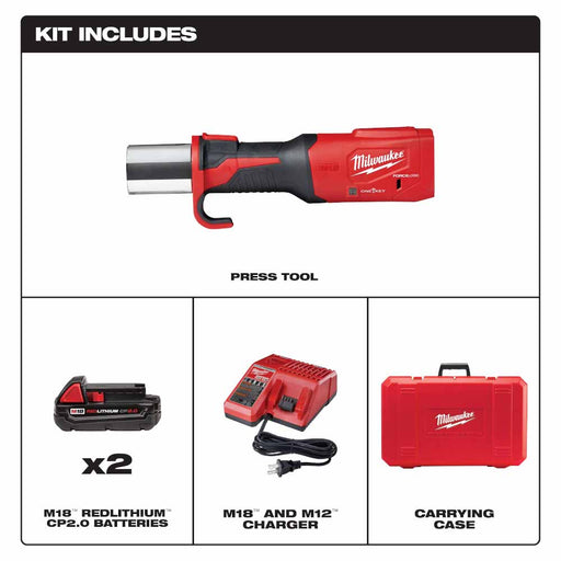 Milwaukee 2922-20 M18™ FORCE LOGIC™ Press Tool w/ ONE-KEY™ - 2