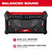 Milwaukee 2952-20 M18 Bluetooth Jobsite Radio - 4