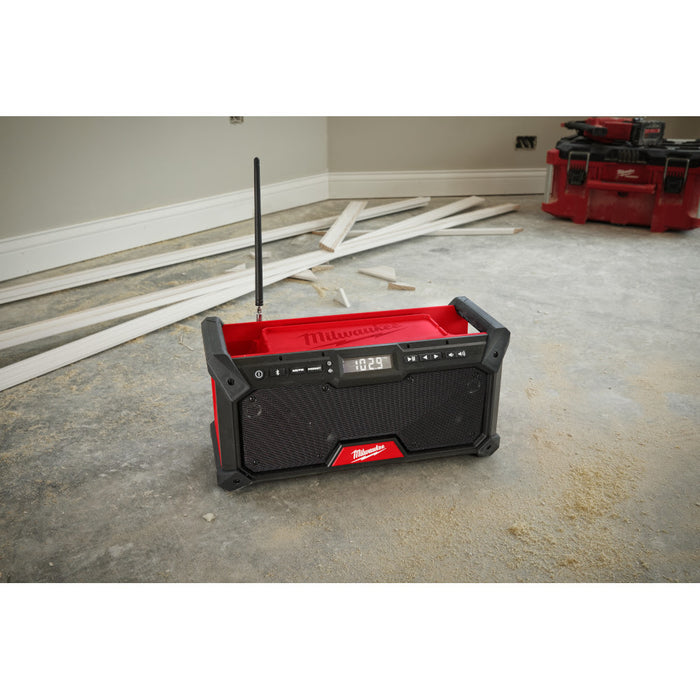 Milwaukee 2952-20 M18 Bluetooth Jobsite Radio - 10