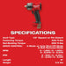 Milwaukee 2962P-20 M18 FUEL™ 1/2" Mid-Torque Impact Wrench w/ Pin Detent Bare Tool - 9