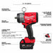 Milwaukee 2966-22 M18 FUEL 1/2" High Torque Impact Wrench w/ Pin Detent Kit - 4