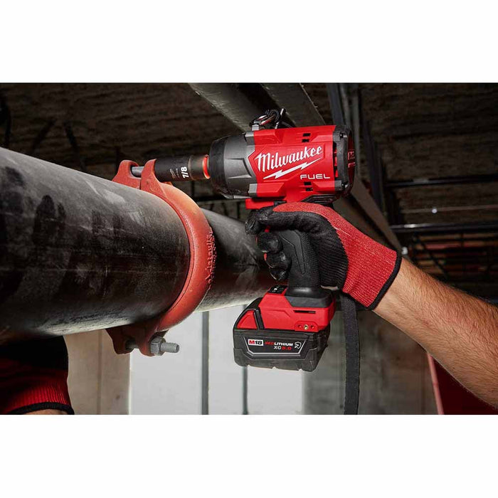 Milwaukee 2966-22 M18 FUEL 1/2" High Torque Impact Wrench w/ Pin Detent Kit - 10