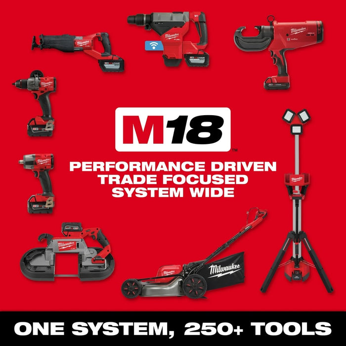 Milwaukee 2967-22GG M18 FUEL 1/2" HTIW w/ Friction Ring & Grease Gun Combo Kit - 15