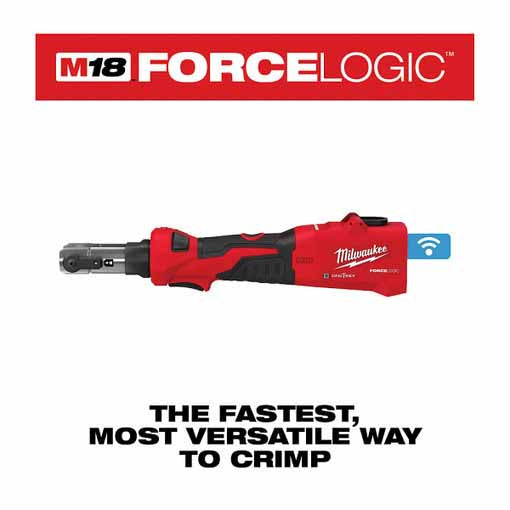 Milwaukee 2978-20 M18™ FORCE LOGIC™ 6T Linear Utility Crimper - 9